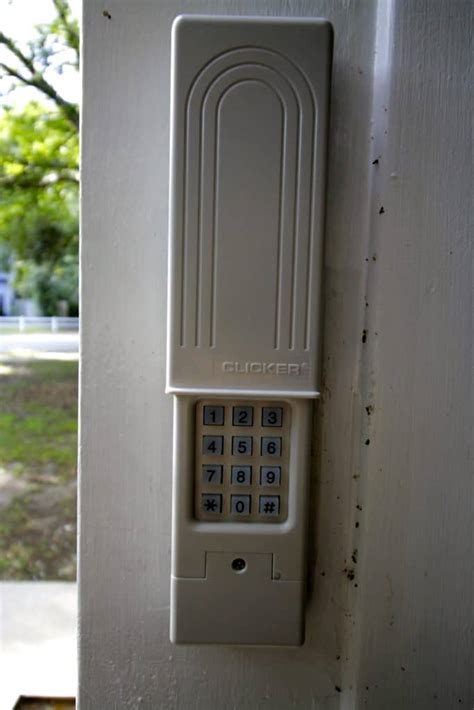 How to Replace a Garage Door Keypad