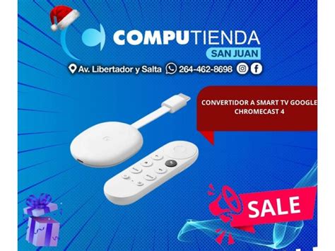 Convertidor A Smart Tv Google Chromecast Compr En San Juan