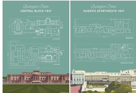 Explore The Interiors Of Buckingham Palace With The Most Up To Date Floor Plans Artofit