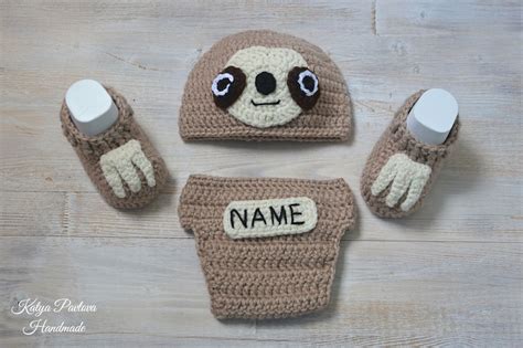 Baby sloth outfit/costume Newborn/infant photo prop | Etsy