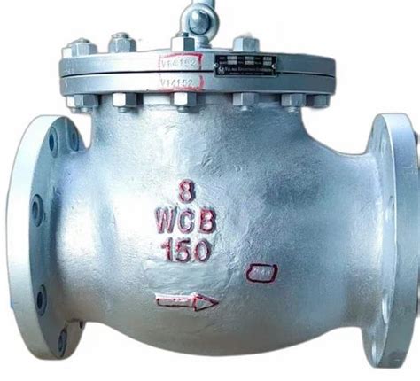 Water Inch Cast Steel Swing Check Valve At Best Price In Mumbai Id