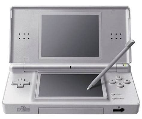 Nintendo Ds Lite Inkl Spil Sølv Dr Kawashimas Gehirn Jogging