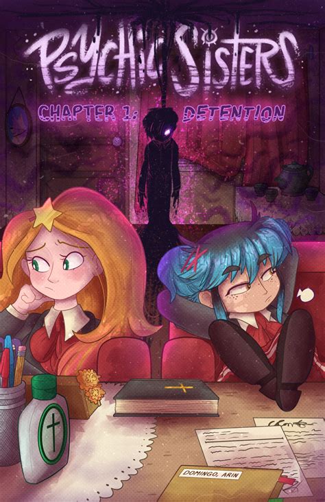 Psychic Sisters Webcomic - Such a slow day at the academy today, but
