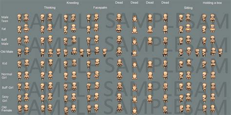 20 Rpg Maker Mv Tall Sprite Template Free Popular Templates Design