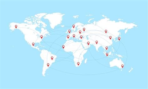 Vector World Map with Country Borders