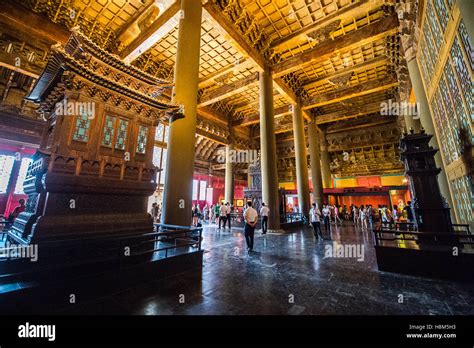 Beijing China - The ornamented architecture inside the Palace Museum ...