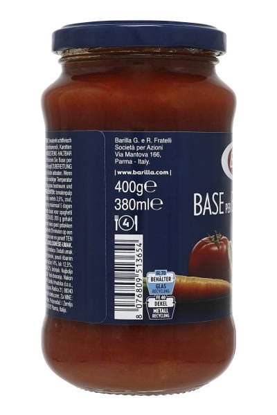 Barilla Nudelsauce Base Per Bolognese Online Kaufen Bei Combi De