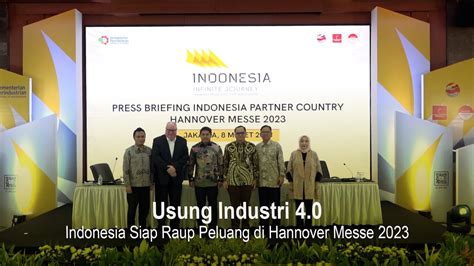 Usung Industri 4 0 Indonesia Siap Raup Peluang Di Hannover Messe 2023