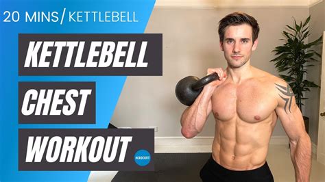 KETTLEBELL CHEST WORKOUT To Build Bigger Pecs In 20 Minutes At Home # ...