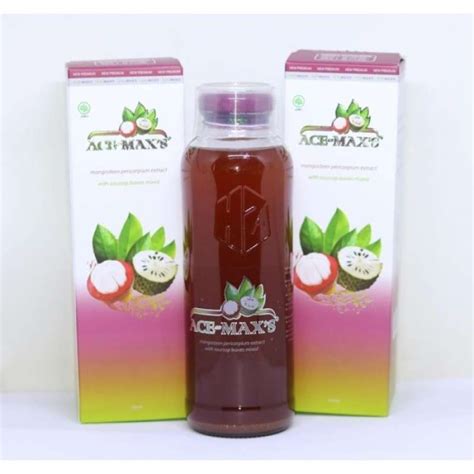 Promo Ice Max Ace Maxs Jus Extrak Kulit Manggis Minuman Herbal