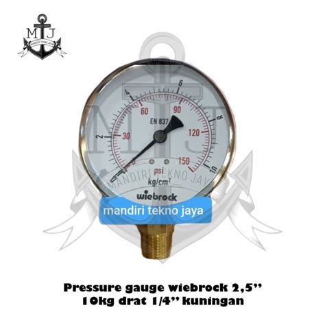 Jual Pressure Gauge Wiebrock Kg Drat Kuningan Jakarta