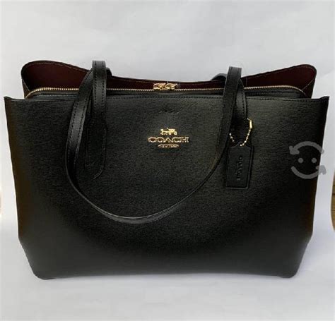 Arriba 67 Imagen Bolsas Coach Negras Originales Abzlocal Mx