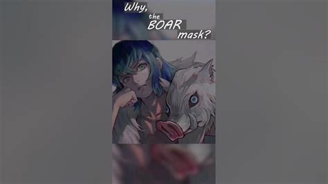 Why Inosuke Wear The Boar Mask Anime Demonslayer Animeinhindi Animeexplain Tanjiro