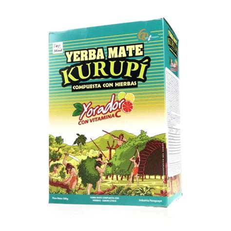 Yerba Mate Kurupi Yorador Dawna Sabor Citrus G Wojciech