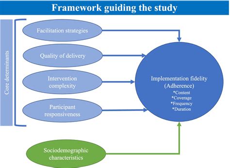 Conceptual Framework For Implementation Fidelity Adapted From Carroll