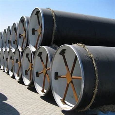 Spiral Steel Tube ASTM A252 SSAW Carbon Welded Pipe Large Diameter