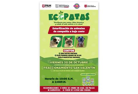 Programa Ecopatas Llegar A Fraccionamiento San Valent N