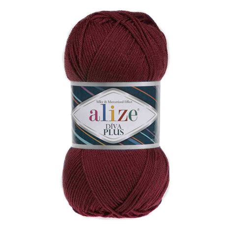 Alize Diva Plus Yarn Hand Knitting Acrylic Yarn Autumn Etsy