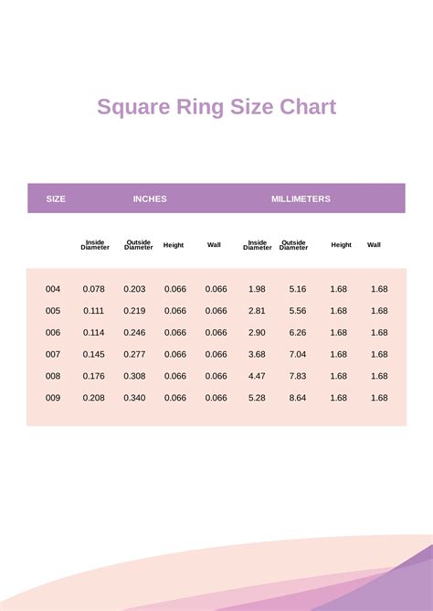 Ring Size Conversion Chart in PDF - Download | Template.net