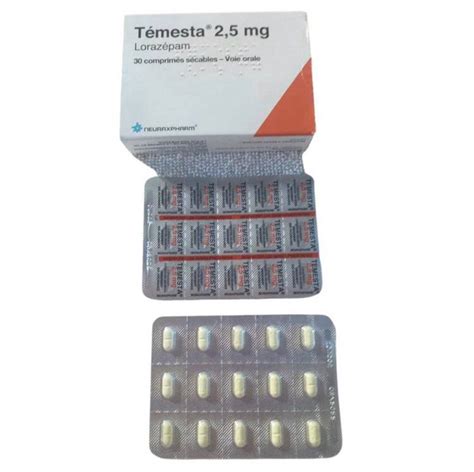 Temesta 2 5 Mg Lorazepam By Neuraxpharm Prmeds Official Shop Iceland