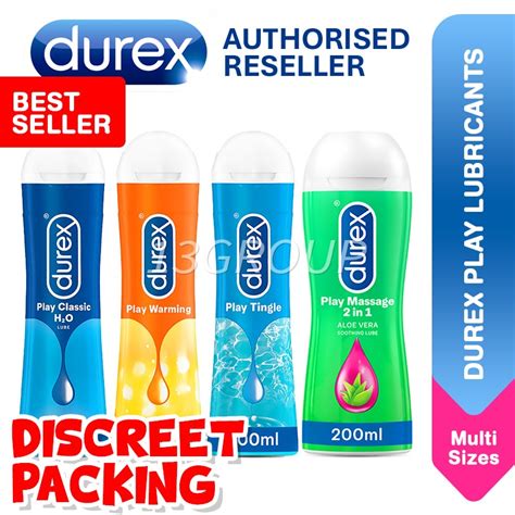 Durex Play Classic Massage 2in1 Gel Lube Tingle Warming Lubricants