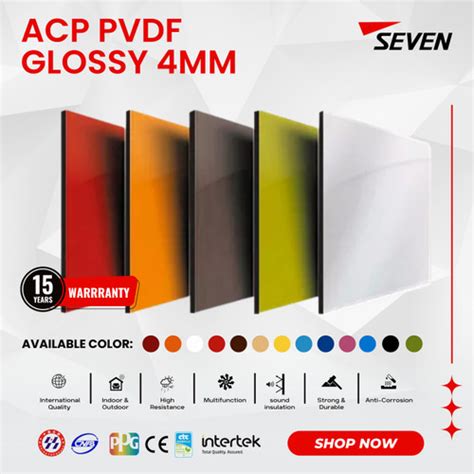 Promo Seven Acp Pvdf 4 Mm Glossy Alloy 1100 03 Mm Cicil 0 3x Kota Tangerang Selatan Seven