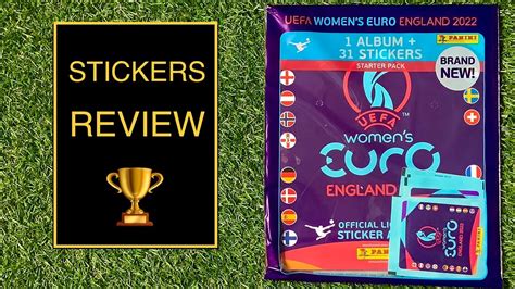 Panini UEFA Womens Euro England 2022 Sticker Starter Pack Review