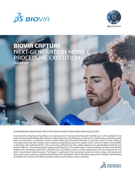 Biovia Capture Dassault Systemes