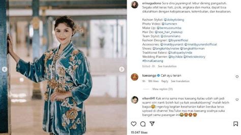 Unggah Foto Prewedding Dengan Kaesang Pangarep Erina Gudono Minta Doa