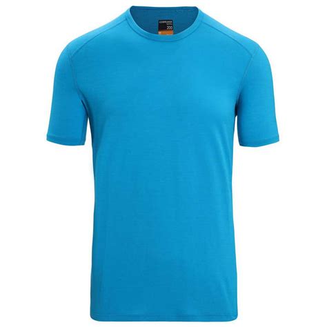 Icebreaker 200 Oasis Short Sleeve Base Layer Blue Trekkinn