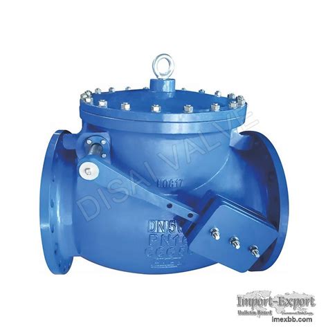 Swing Check Valve With Lever And Weight