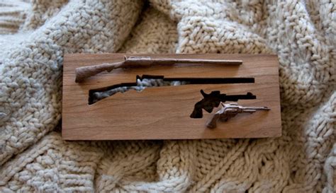 Miniature Six Shooter and Double Barrel Shotgun on Behance