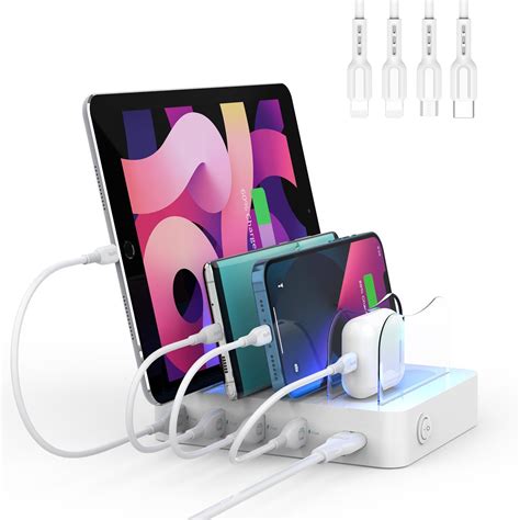 Soopii Charging Station For Multiple Devices Port Charger Station