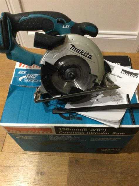 Makita DSS501Z 18V Cordless Circular Saw Black Blue 88381672894 EBay