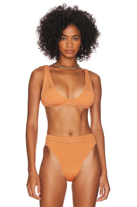 Bond Eye Scout Bikini Top In Burnt Orange Revolve