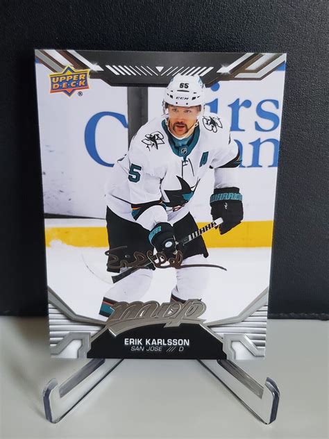 2022 23 Upper Deck MVP Silver Script Erik Karlsson 36 EBay