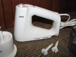 Braun MultiMix 220 Watt Hand Mixer Immersible Blender Food Processor