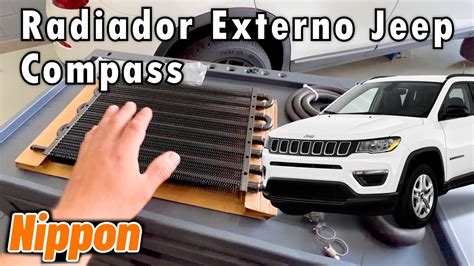 Instalação do radiador EXTERNO no Jeep Compass Mostrando o kit e