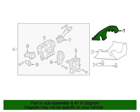 Ej Z Ac Shroud Assembly Steering Column Lincoln Mkc