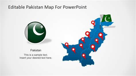 Pakistan Political Map Design - SlideModel