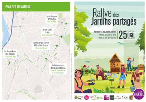 Rallye des jardins partagés Ville de Valence