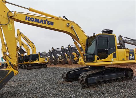 Secondhand Medium Backhoe Excavator Komatsu Pc Used Crawler