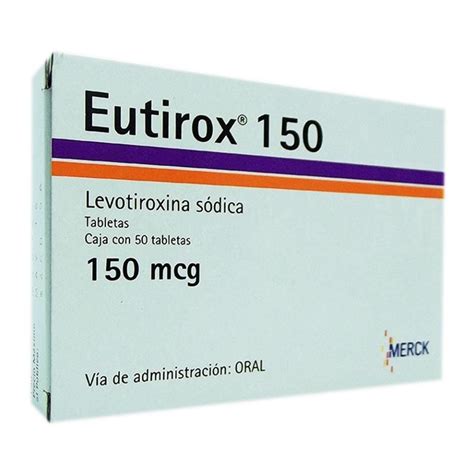 Eutirox 150 Mcg 50 Tabletas Walmart