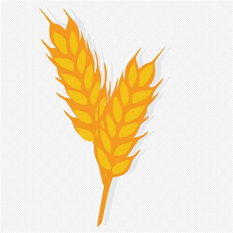 Creative Cartoon Wheat Theme Vector Material Png Imagepicture Free