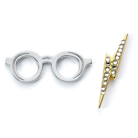 Harry Potter Glasses And Lightning Bolt Pin Badge Spring Fair 2023