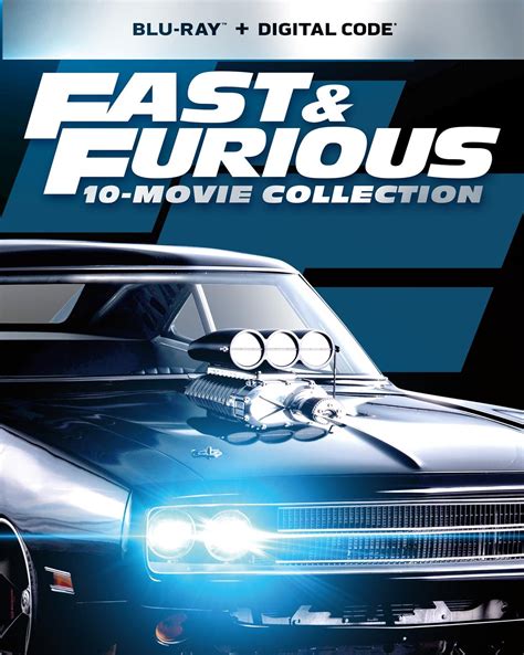 Fast Furious Movie Collection Fate Movies Blu Ray Edition