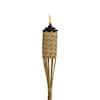 TIKI Weather Resistant Coated 60 In Torch Homespun Bamboo 1122067