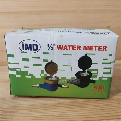 IMD Meteran Air SNI Body Besi 1 2 Inch Standar PDAM Meter Air Water