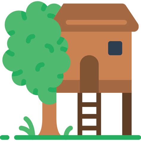 Treehouse Basic Miscellany Flat Icon