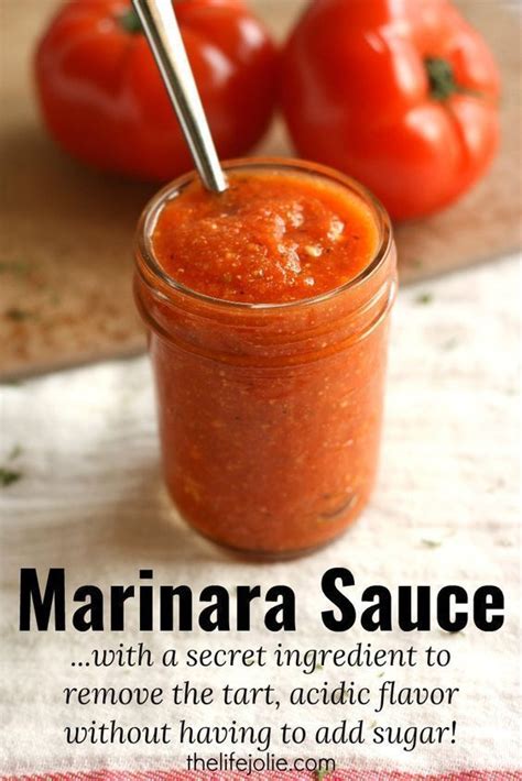 This Authentic Homemade Marinara Sauce Is The Best Recipe Its Really Easy To Make And You Can